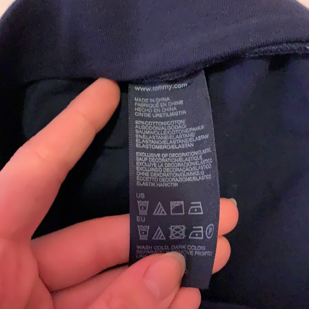 Dark Blue Tommy Hilfiger Skirt with Pockets - Picture 5 of 7